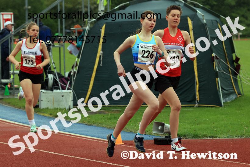 800 metres, 2026 North Eastern Track and Field Champs, Shildon, County Durham. Photo: David T. Hewitson/Sports for All Pics